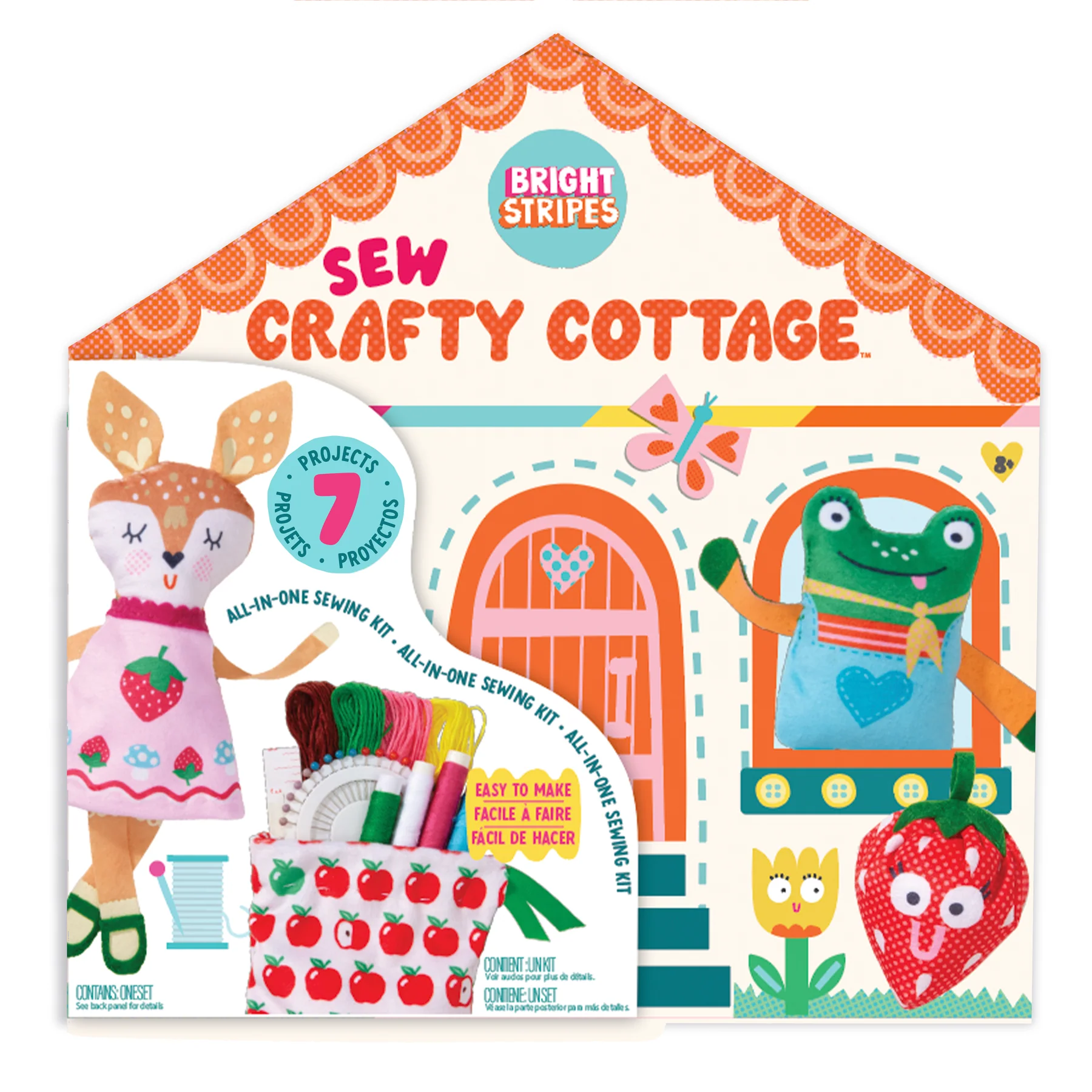 Sew Crafty Cottage All-In-One Sewing Box Front Packaging