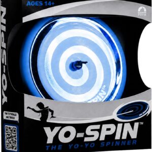 Yo-Spin The Yo-Yo Spinner Metallic Blue In Packaging 14+