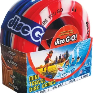 Disc Go! Red, White, Blue Front Packaging