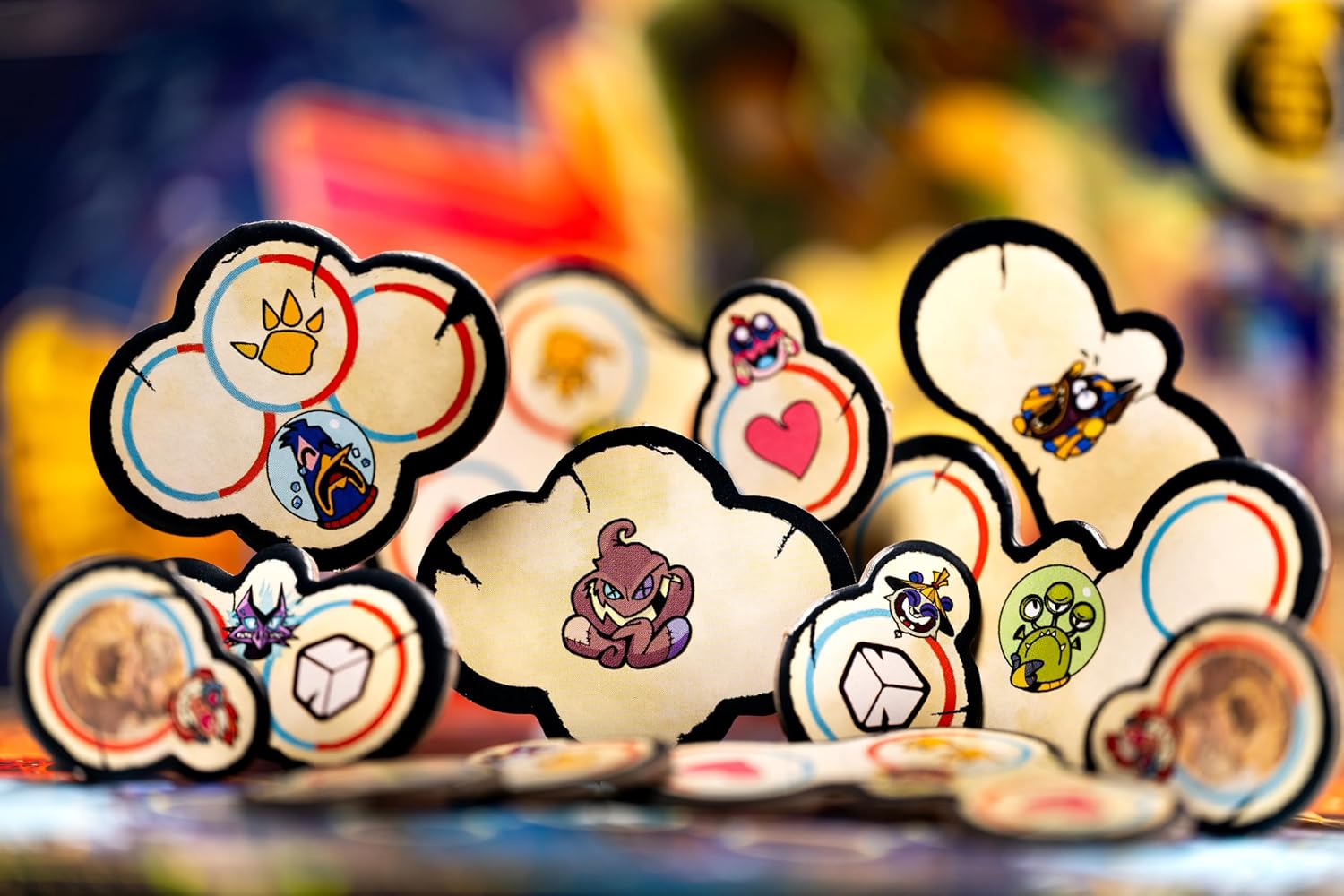 King of Tokyo Duel Dice Game Pieces