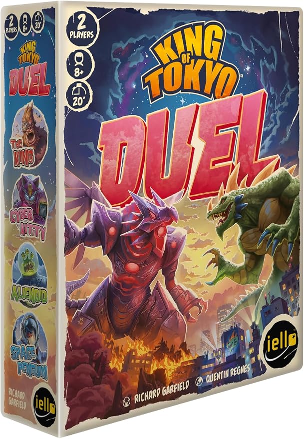 King of Tokyo Duel Dice Game Front Packaging