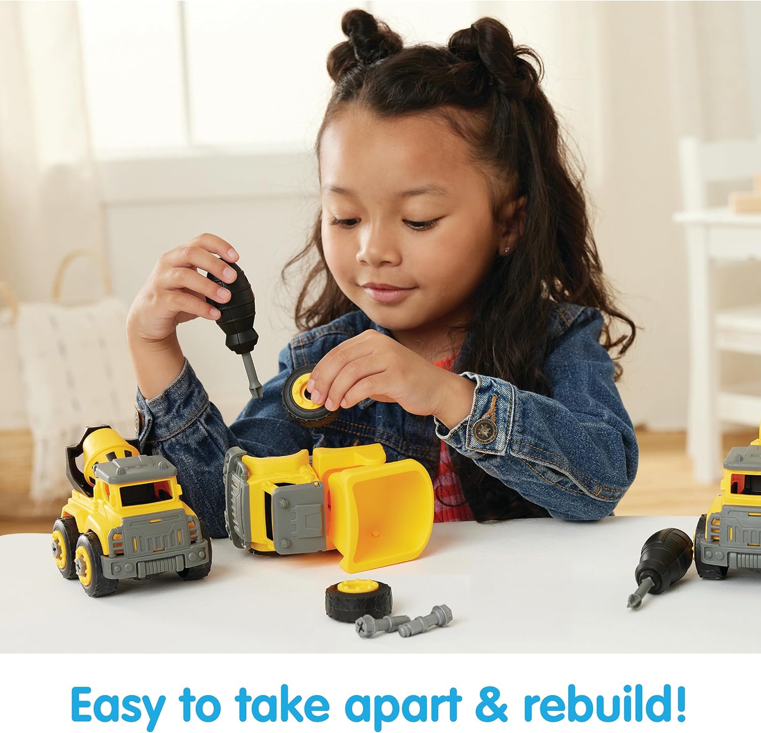 Kidoozie Tool Time Truck Set Child Building Truck